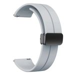 GPACK Case 4U C1 ile uyumlu Kordon Kayış d-buckle Mıknatıslı Silikon 22/jku, Gri