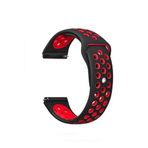GPACK Case 4U C1 ile uyumlu Kordon Kayış Delikli Silikon 22/nkn, Siyah - Kırmızı