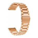 GPACK Case 4U C1 ile uyumlu Kordon Kayış Metal Sıralı Çelik 22/krd04, Rose Gold