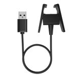 Gpack Fitbit Charge 2 Siyah USB Şarj Kablosu
