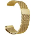 Gpack Garmin Instinct 2 Kordon Kayış Metal Hasır Örgülü 22/hs Gold
