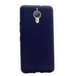 GPACK General Mobile GM5 Plus ile uyumlu Kılıf Premier Silikon Mat, Siyah