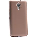 Gpack General Mobile GM5 Plus Premier Silikon Yumuşak Altın Dore Arka Kapak