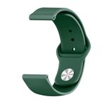 GPACK Honor Watch GS 3i ile uyumlu Kordon Kayış Mat Silikon 22/krd11E, Koyu Yeşil
