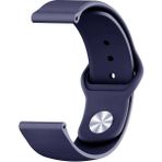 Gpack Honor Watch Magic 2 42MM Kordon Kayış Mat Silikon 20/KRD11E Lacivert - Huawei Watch GT 3 Active 42mm