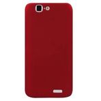 GPACK Huawei Ascend G7 ile uyumlu Kılıf Premier Silikon, Kırmızı