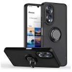 Gpack Huawei Honor 70 Kılıf Montreal Yüzüklü Mıknatıslı Kamera Korumalı Silikon