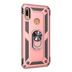 Gpack Huawei Honor 8a Vega Standlı Yüzüklü Mıknatıslı Nano Ekran Koruyucu Kalem Kırmızı Cep Telefonu Kılıf