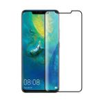 Gpack Huawei Mate 20 Pro Ortası Yapışan Siyah Full Kapatan Renkli Cam