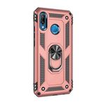 GPACK Huawei P20 Lite ile uyumlu Kılıf Vega Standlı Yüzüklü Mıknatıslı, Bronz