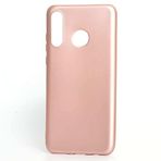GPACK Huawei P30 Lite ile uyumlu Kılıf Premier Silikon Esnek Arka Koruma, Bronz