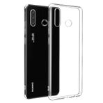 GPACK Huawei P30 Lite ile uyumlu Kılıf Süper Silikon Yumuşak Arka Koruma, Şeffaf