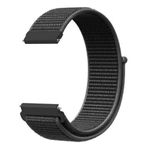 GPACK Huawei Watch GT 2 Pro ile uyumlu Kordon Kayış Kumaş Cırt Cırtlı 22/CRT, Siyah