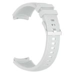 Gpack Huawei Watch GT 3 Active 42 mm Silikon Kancalı Ayarlanabilir KRD 18 Beyaz Kordon