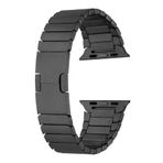 Gpack Huawei Watch GT 3 Active 46 mm KRD82 Siyah Metal Çizgi Tasarım Klipsli Kordon