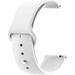 Gpack Huawei Watch GT 3 Elite 46 mm Mat Klasik Silikon KRD 11 Beyaz Kordon