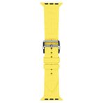 Gpack KRD92 Sarı Apple Watch 4 5 44 mm Katman Görünüm Spor Silikon Kordon