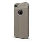 Gpack MHR2589360902 Apple Iphone 7 Niss Deri Görünümlü Arka Koruma Nano Glass Silikon Cep Telefonu Kılıf