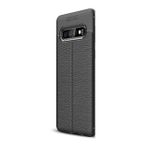 Gpack MHR2902503793 Samsung Galaxy S10 Plus Niss Deri Görünümlü Silikon Cep Telefonu Kılıf