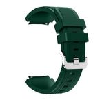 GPACK Nubia Red Magic Watch2 ile uyumlu Kordon Kayış Çizgili Silikon 22/CZG, Yeşil