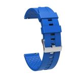 GPACK Nubia Red Magic Watch2 ile uyumlu Kordon Kayış Kross Trend Silikon 22/krs, Mavi