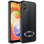Gpack Samsung Galaxy A04 Kilif Logo Gosteren Kamera Korumali Silikon