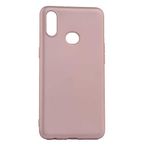 GPACK Samsung Galaxy A10s ile uyumlu Kılıf Premier Silikon Esnek Arka Koruma, Bronz