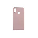 Gpack Samsung Galaxy A10s ile Uyumlu Kılıf, Premier Silikon Esnek Koruma, Nano Glass, Bronz