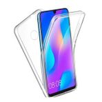 Gpack Samsung Galaxy A10S Ön Arka Şeffaf Koruma Şeffaf Silikon Cep Telefonu Kılıf