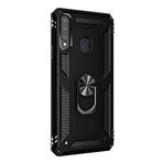 GPACK Samsung Galaxy A20s ile uyumlu Kılıf Vega Standlı Yüzüklü Mıknatıslı, Siyah