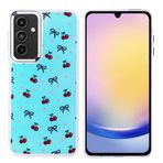 GPACK Samsung Galaxy A25 ile uyumlu Kılıf Köşeler Airbagli Figürlü Hadra Kapak Kırmızı