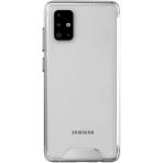 Gpack Samsung Galaxy A51 Gard Nitro Şeffaf Sert Şeffaf Silikon Cep Telefonu Kılıf