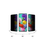 Gpack Samsung Galaxy A54 ile Uyumlu Privacy Gizlilik Filtreli Hayalet Cam Ekran Koruyucu