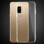 Gpack Samsung Galaxy A6 Plus 2018 02 mm İnce Silikon Şeffaf Kılıf