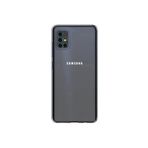 GPACK Samsung Galaxy A71 ile uyumlu Kılıf Kamera Korumalı Silikon, Şeffaf