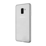 Gpack Samsung Galaxy A8 Plus 2018 0.2 mm Mavi Silikon Kılıf