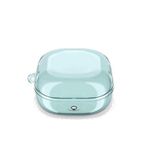 Gpack Samsung Galaxy Buds 2 Pro Transparan Kancalı Silikon SF14 Mavi Kılıf