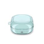 GPACK Samsung Galaxy Buds 2 Pro uyumlu Kulaklık Kılıfı Transparan Kancalı Silikon SF14 Mavi