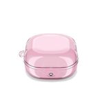 Gpack Samsung Galaxy Buds Live Transparan Kancalı Silikon Sf14 Pembe Kulaklık Kılıfı