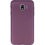 GPACK Samsung Galaxy J4 ile uyumlu Kılıf Premier Silikon İpeksi Dokunuş, Bronz