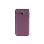GPACK Samsung Galaxy J4 ile uyumlu Kılıf Premier Silikon İpeksi Dokunuş, Mürdüm