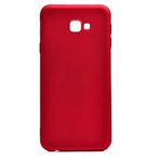 GPACK Samsung Galaxy J4 Plus ile uyumlu Kılıf Premier Silikon, Kırmızı