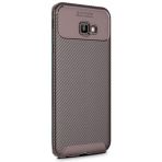 Gpack Samsung Galaxy J4 Plus Kılıf Negro Karbon Silikonnano Glass