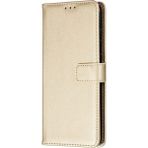 Gpack Samsung Galaxy M10S LocaL Cüzdan Standlı Kartvizitli Gold Kılıf
