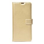 GPACK Samsung Galaxy M31S ile uyumlu Kılıf LocaL Cüzdan Standlı Kartvizitli, Gold