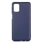 GPACK Samsung Galaxy M31S ile uyumlu Kılıf Premier Silikon Esnek Koruma, Lacivert