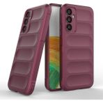 Gpack Samsung Galaxy M34 Kılıf Optimum Mat Kamera Korumalı Silikon Mürdüm