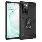 Gpack Samsung Galaxy Note 20 Vega Standlı Yüzüklü Mıknatıslı Full Ekran Siyah Kılıf