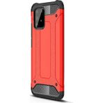 Gpack Samsung Galaxy S10 Lite Crash Tank Çift Katman Koruyucu Kırmızı Cep Telefonu Kılıf