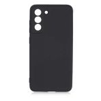 Gpack Samsung Galaxy S21 FE Mara Silikon Mat Soft Kamera Korumalı Lansman Siyah Kılıf